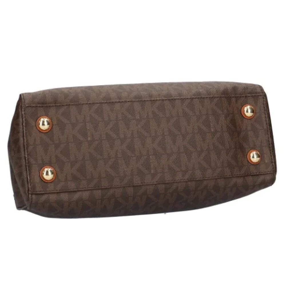 Michael Kors Pre-owned Fabric shoulder-bags Brown Dames