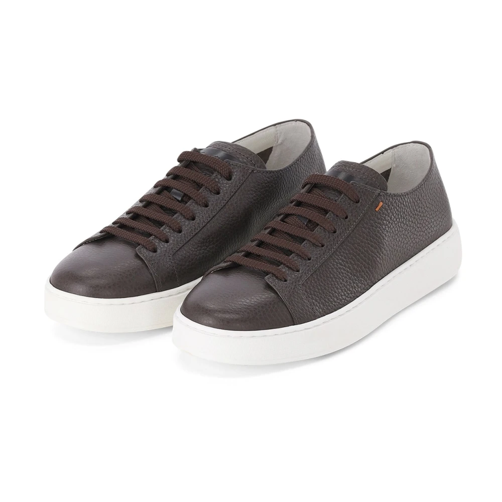 Santoni Sneakers Heren Schoenen Bruin