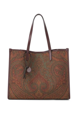 Paisley Jacquard Tote Bag