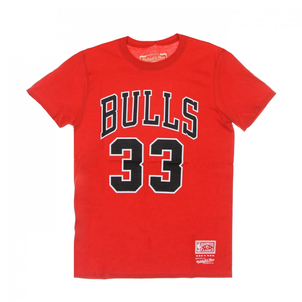 Mitchell & Ness NBA Last Dance Tee Red Heren