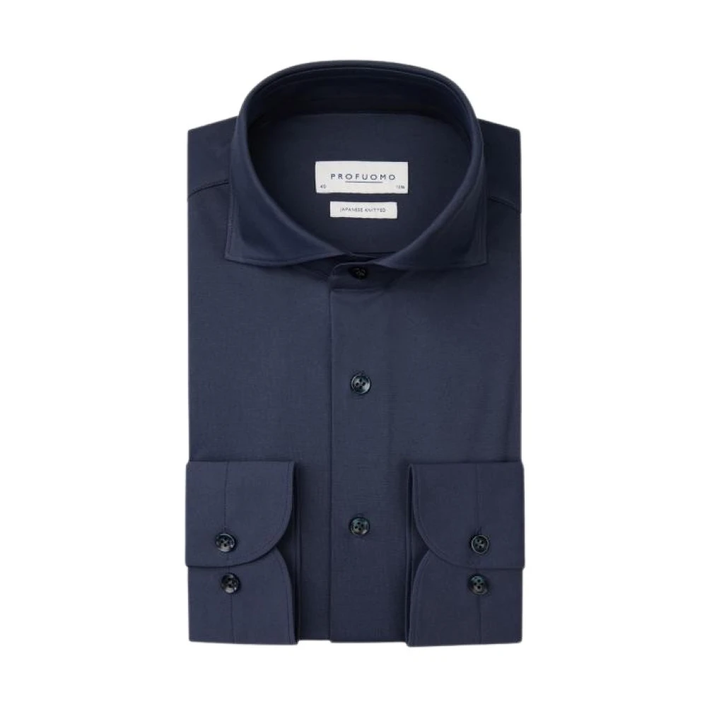 Profuomo Klassiek Formeel Overhemd Blue Heren