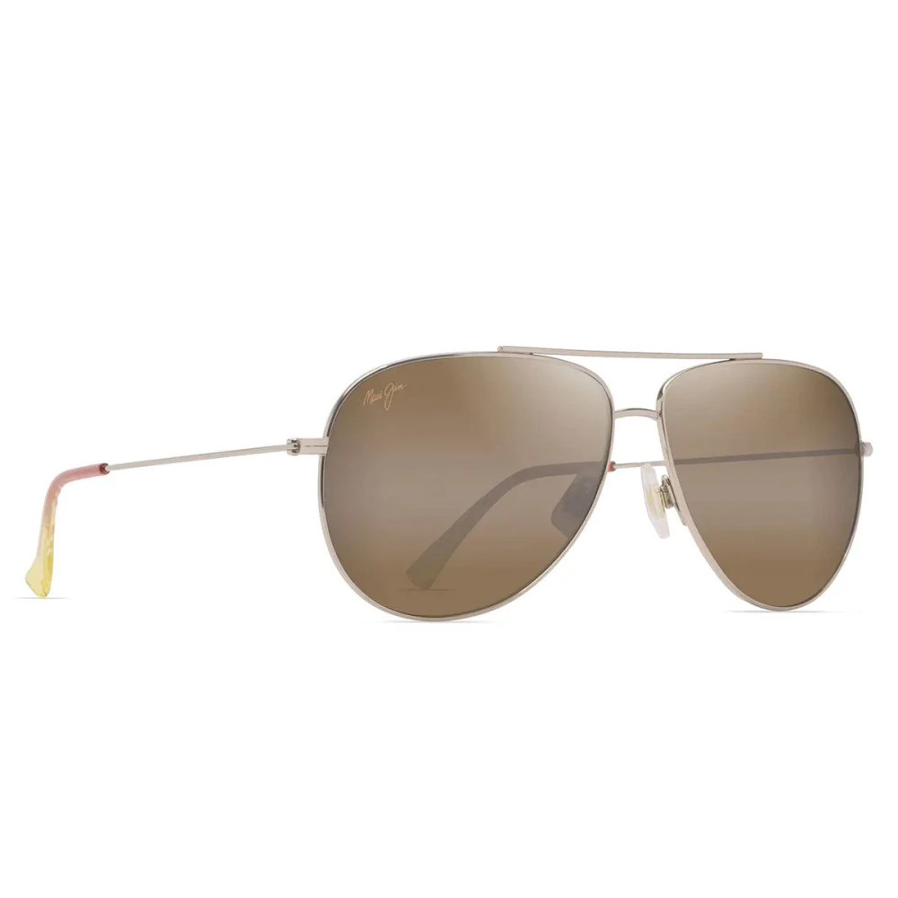 Maui Jim Unisex Yellow Hau‘oli Xl Sunglasses - Sunglasses - 62 Mm - Accessories