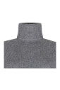 melange-grey-long-dress-with-double-star