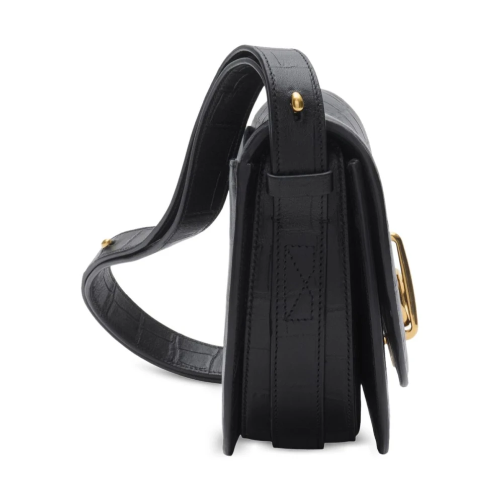 Burberry Zwarte Stijlvolle Tassen Collectie Black Dames