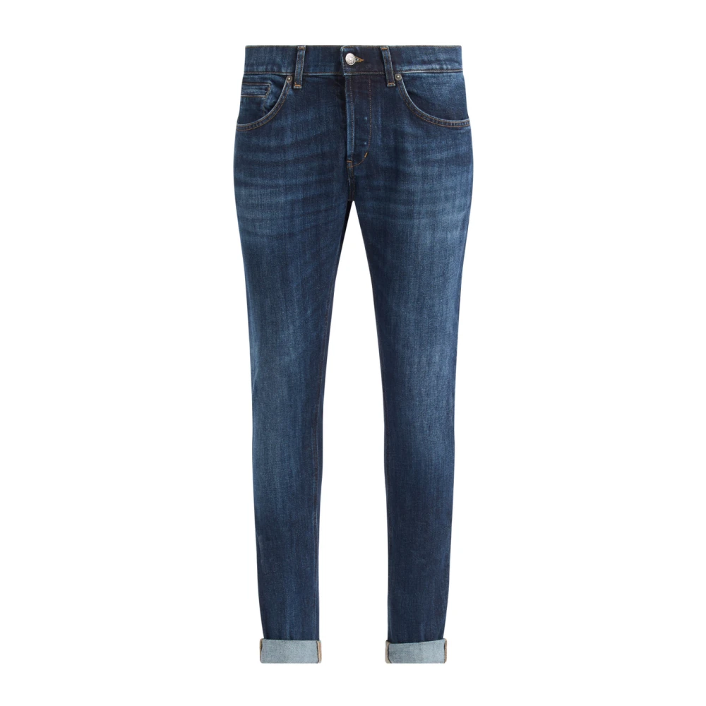 Dondup Mannelijk Blauw Jeans Heren, W33, Katoen, George Jeans