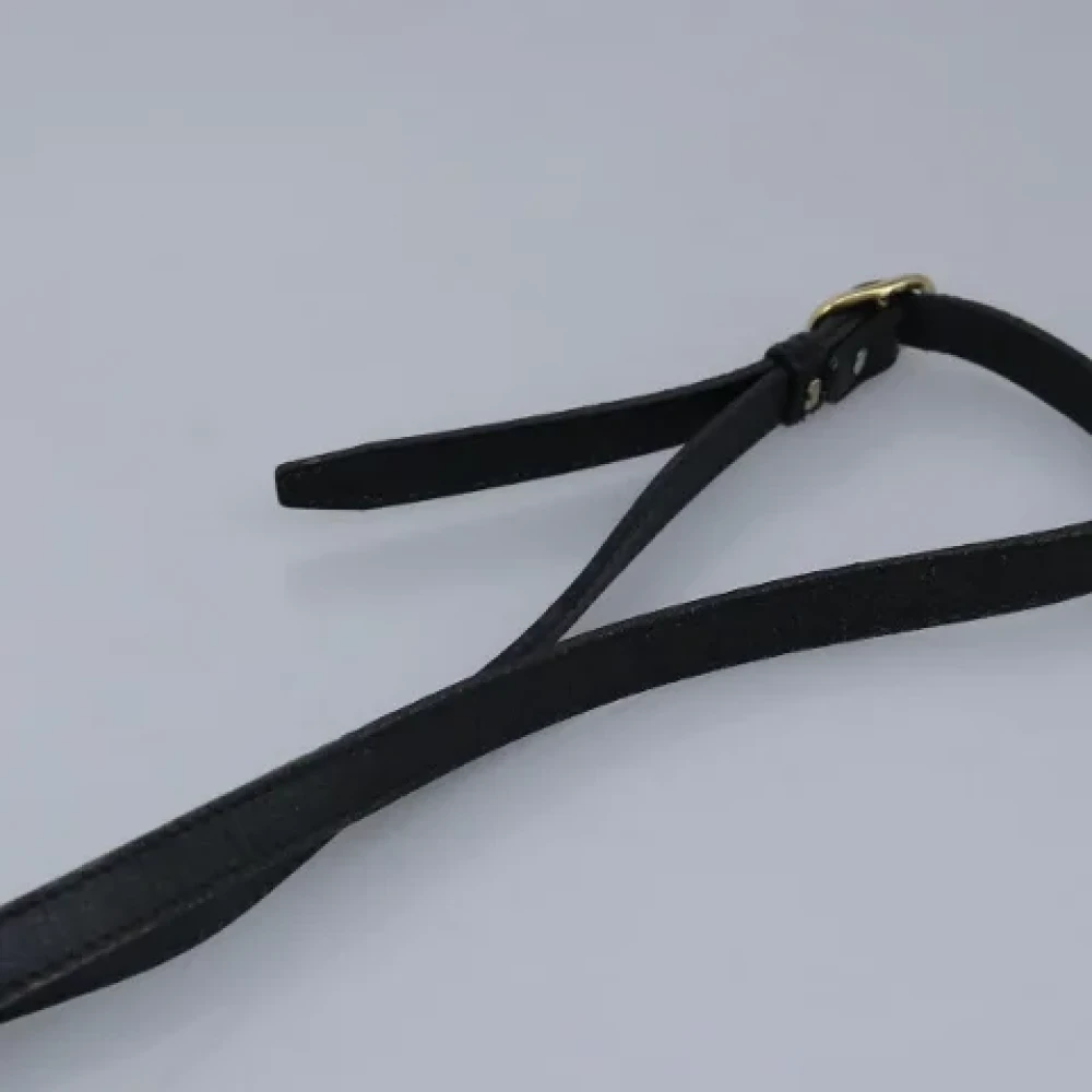 Bally Pre-owned Leather shoulder-bags Black Dames