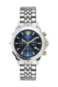 montre-homme-chronographe-signature-bleue