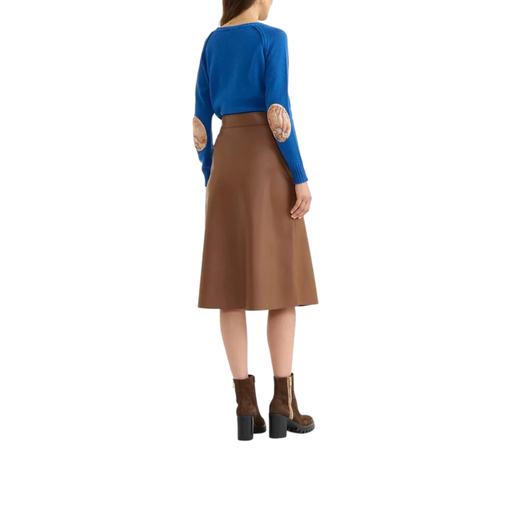 Alviero Martini 1a Classe Trui met ronde hals Blue Dames