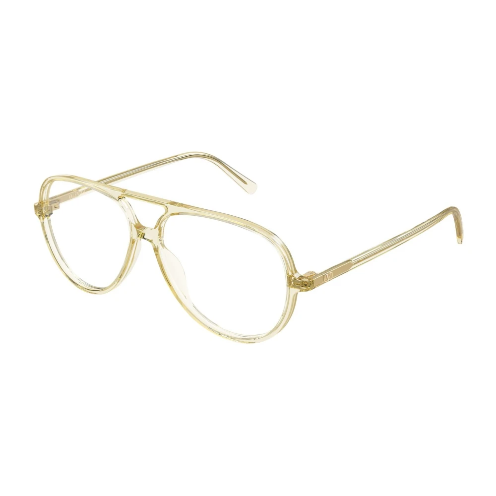 Valentino Yellow Glasses, Female, 56 Mm, Vlogo Eyeglasses