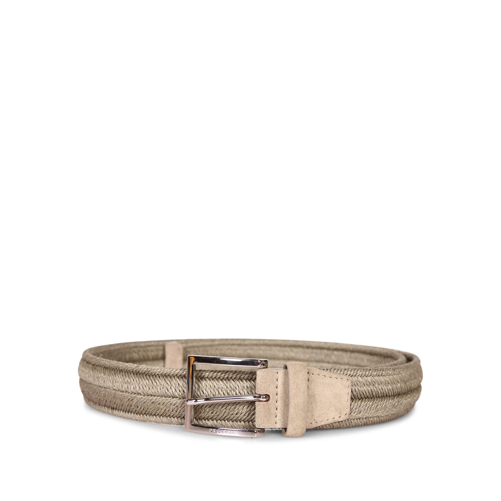 Orciani Homme Beige Accessoires, Taille: 110 Cm Ceinture Tressée