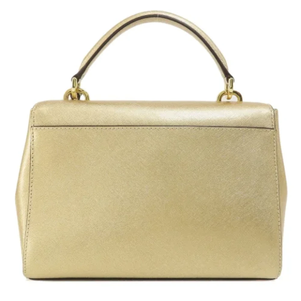 Michael Kors Pre-owned Leather handbags Yellow Dames