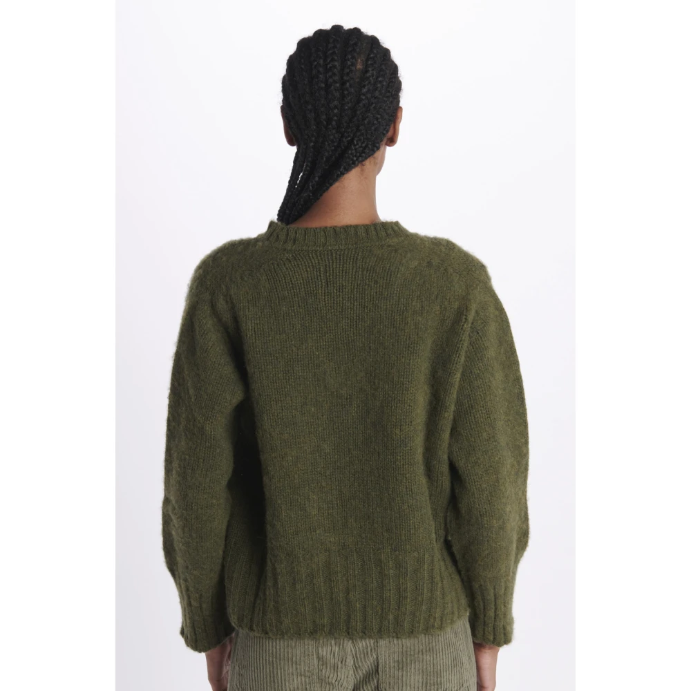 Howlin' Groene Shetland V-Hals Trui Green Dames