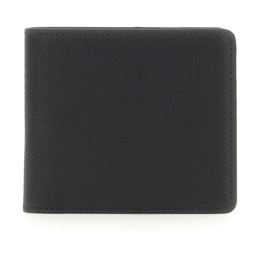 Maison Margiela Black Wallets & Cardholders, Male, One Size, Four Stitches Wallet