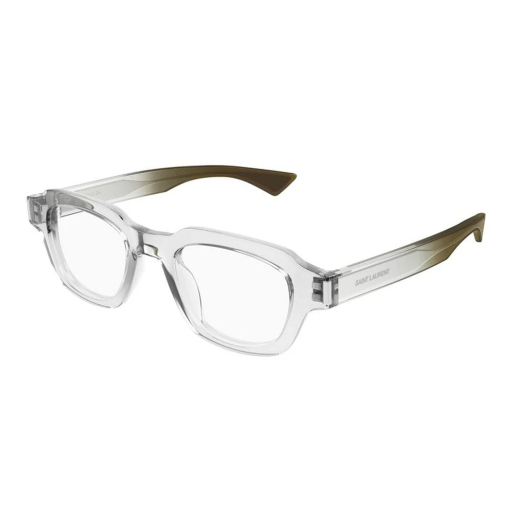 Saint Laurent Unisex Gray Glasses, 48 Mm, Sl 791 Optical Frame