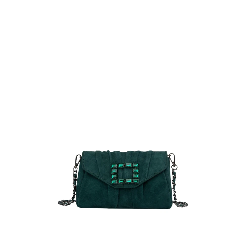 Alma en Pena Schoudertas met klep Green Dames