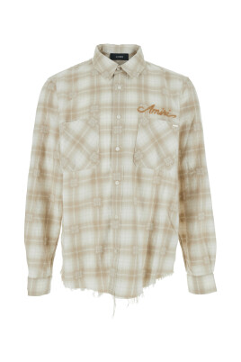 chemise-beige-en-flanelle-avec-patch-bandana