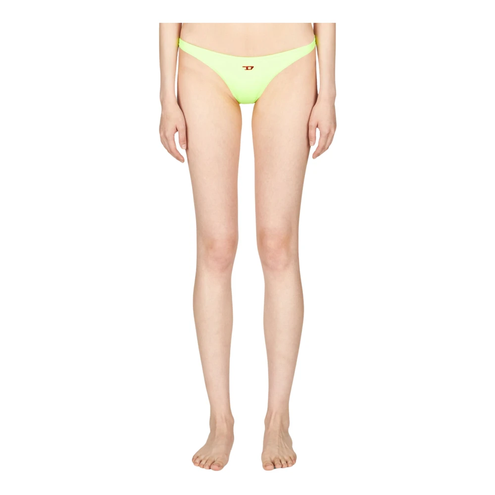Diesel Punchy-X Bikini Briefs met Logo Applique Yellow Dames