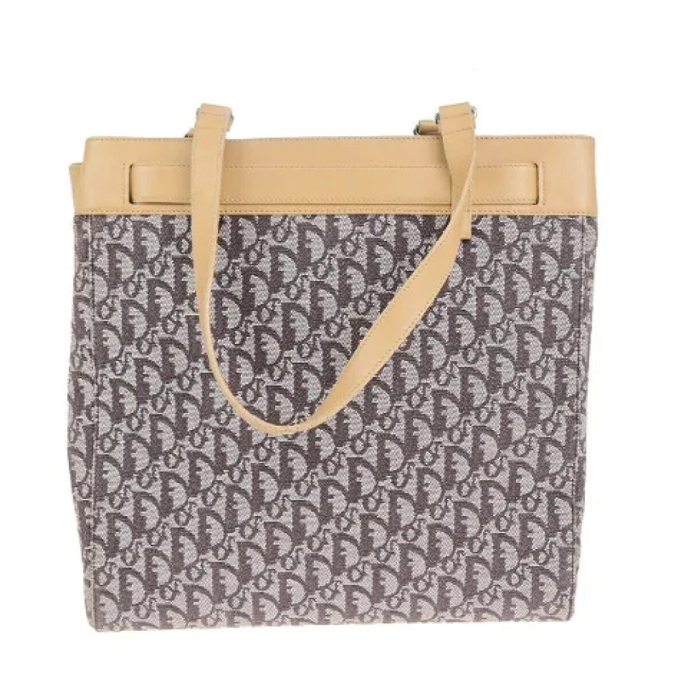 Dior Vintage Pre-owned Canvas dior-bags Brown Dames