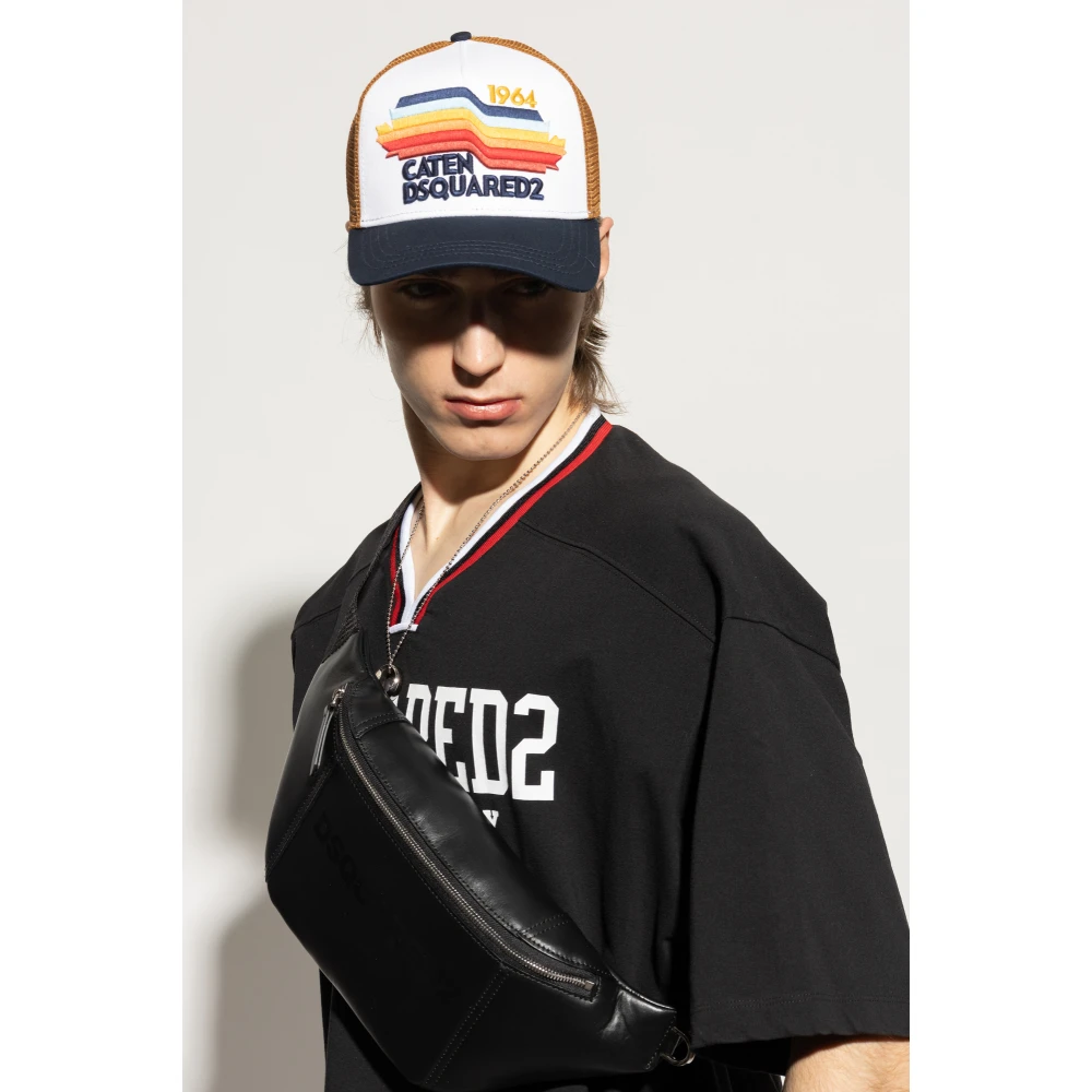 Dsquared2 Baseballpet White Heren