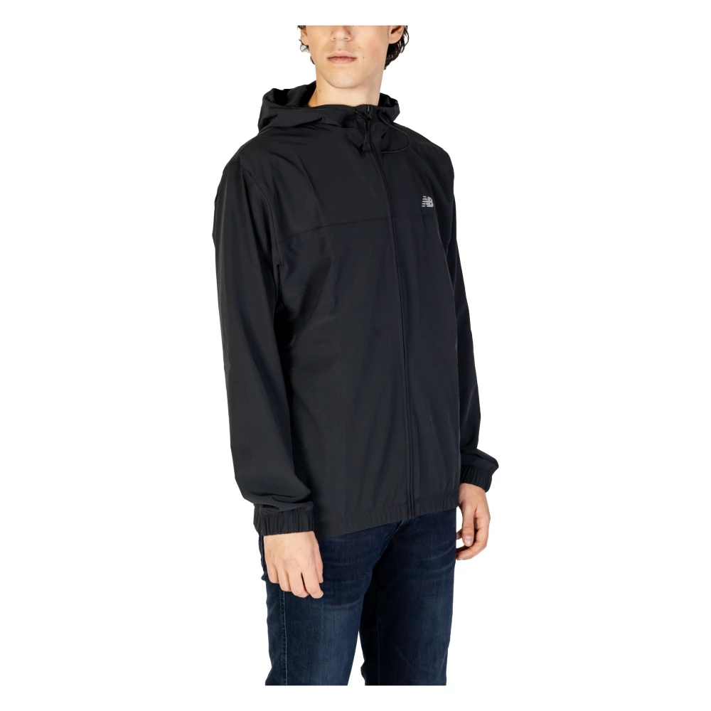 New Balance Mannen Herfst Winter Jassen Collectie Black Heren