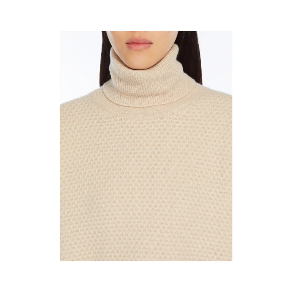 Max Mara Kasjmier Trui Groot White Dames