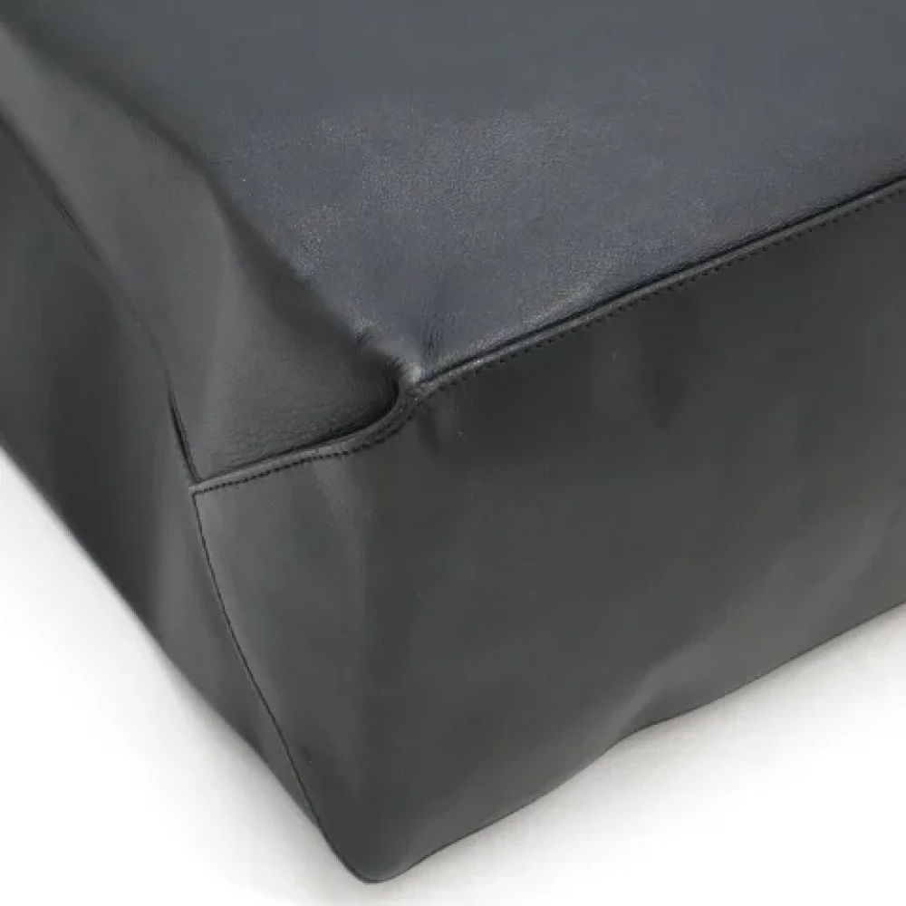 Chanel Vintage Pre-owned Leather chanel-bags Black Dames