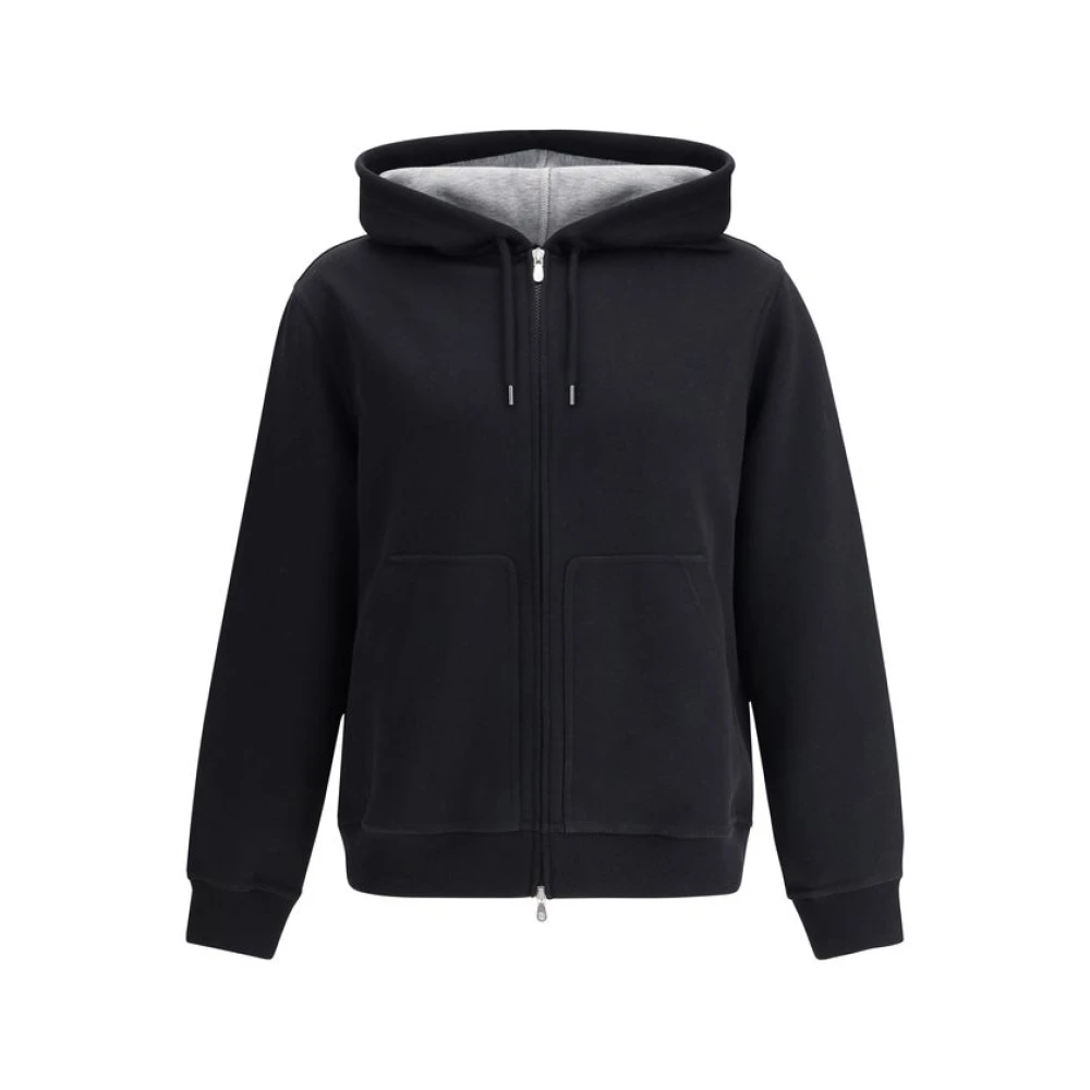 Sweatshirts & Hoodies > Zip-throughs - - Brunello Cucinelli - Modalova
