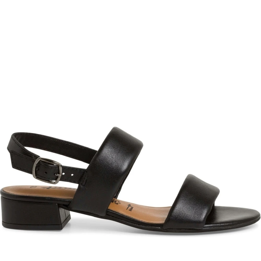 Tamaris Women's Black Casual Flat Sandals - Flat Sandals - 4 Uk - Shoes
