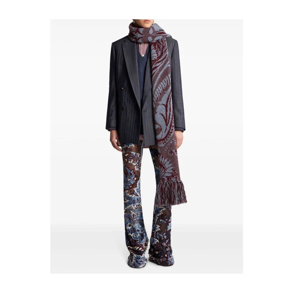 ETRO Blauwe MW Jas voor Mannen Blue Dames