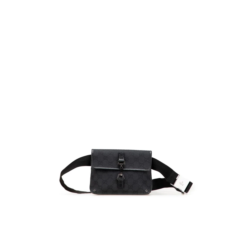 Gucci Vintage Donna Nero Pre-Owned, Taglia Unica, Used,