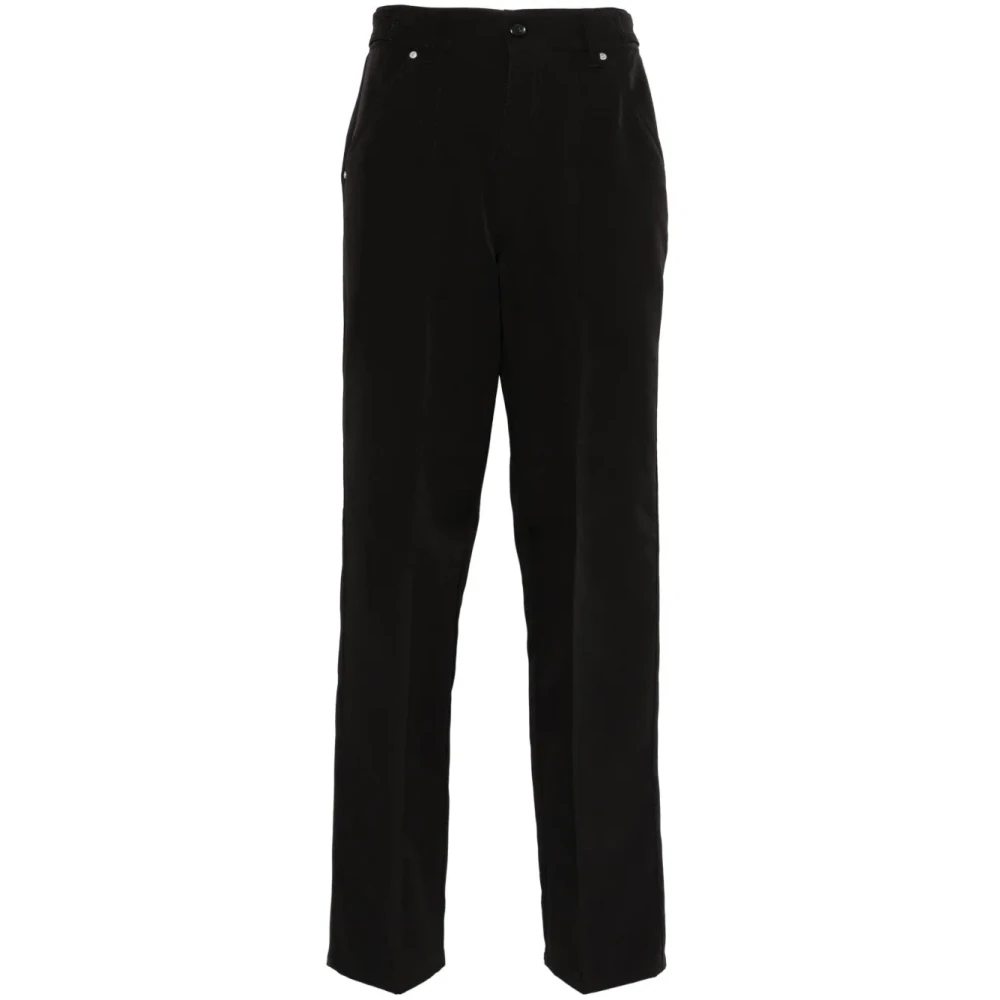 Pinko Women's Black Straight-Leg Trousers
