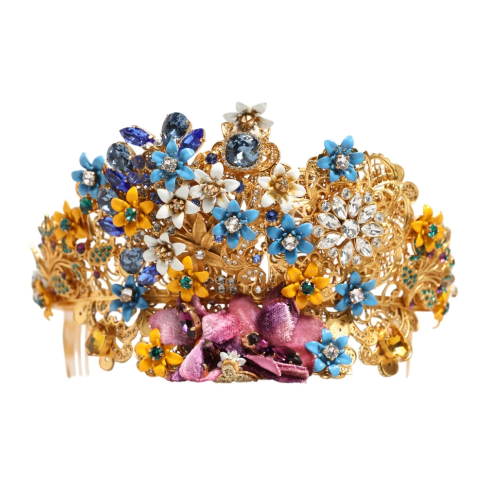 Dolce & Gabbana Women's Hortensia Crown Headband Tiara