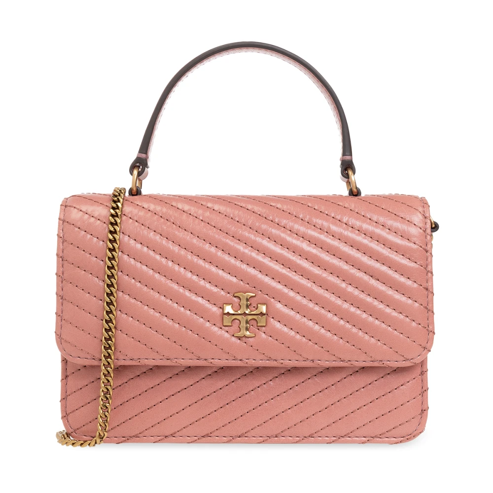 Tory Burch ‘Kira Mini’ plånbok med kedja Pink, Dam