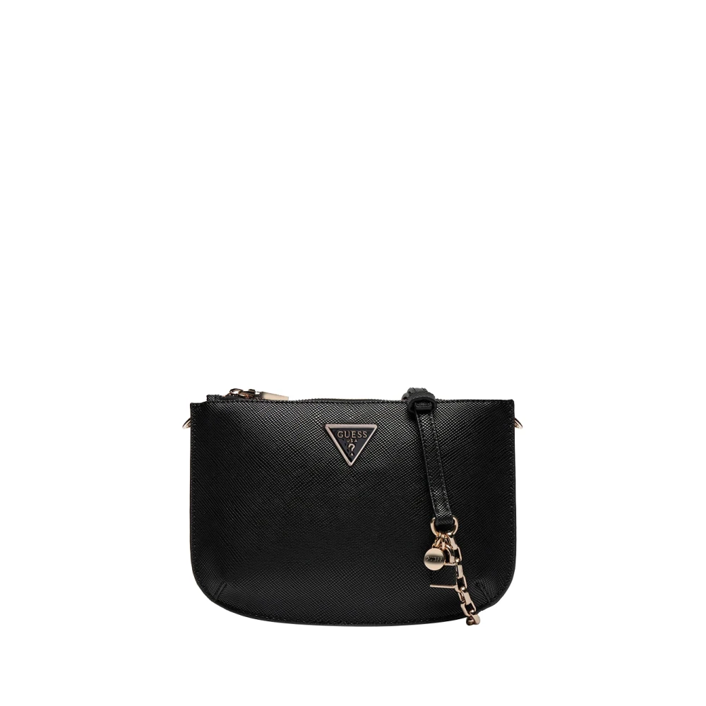 Guess Zwarte Schoudertas Elegant Veelzijdig Black Dames