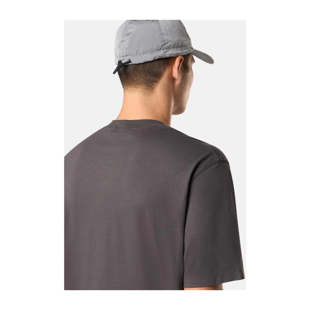 Stone Island Stijlvolle T-shirts en Polos Gray Heren