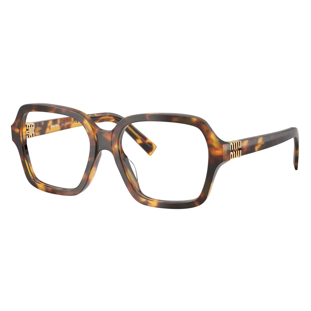 Miu Miu Unisex Brown Oversize Eyeglasses - Glasses - 54 Mm - Accessories