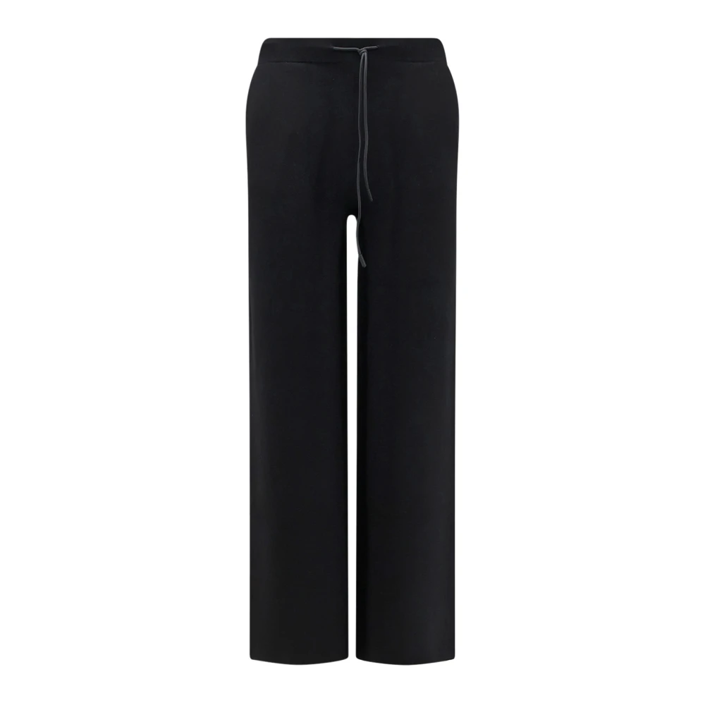 HEVO' | Black compact knit Torre Mozza sweatpants | Man | M - Image 3