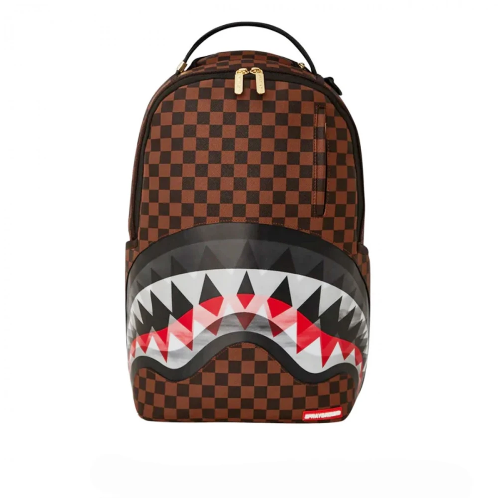 Sprayground Haaien In Parijs Rugzak Brown Unisex