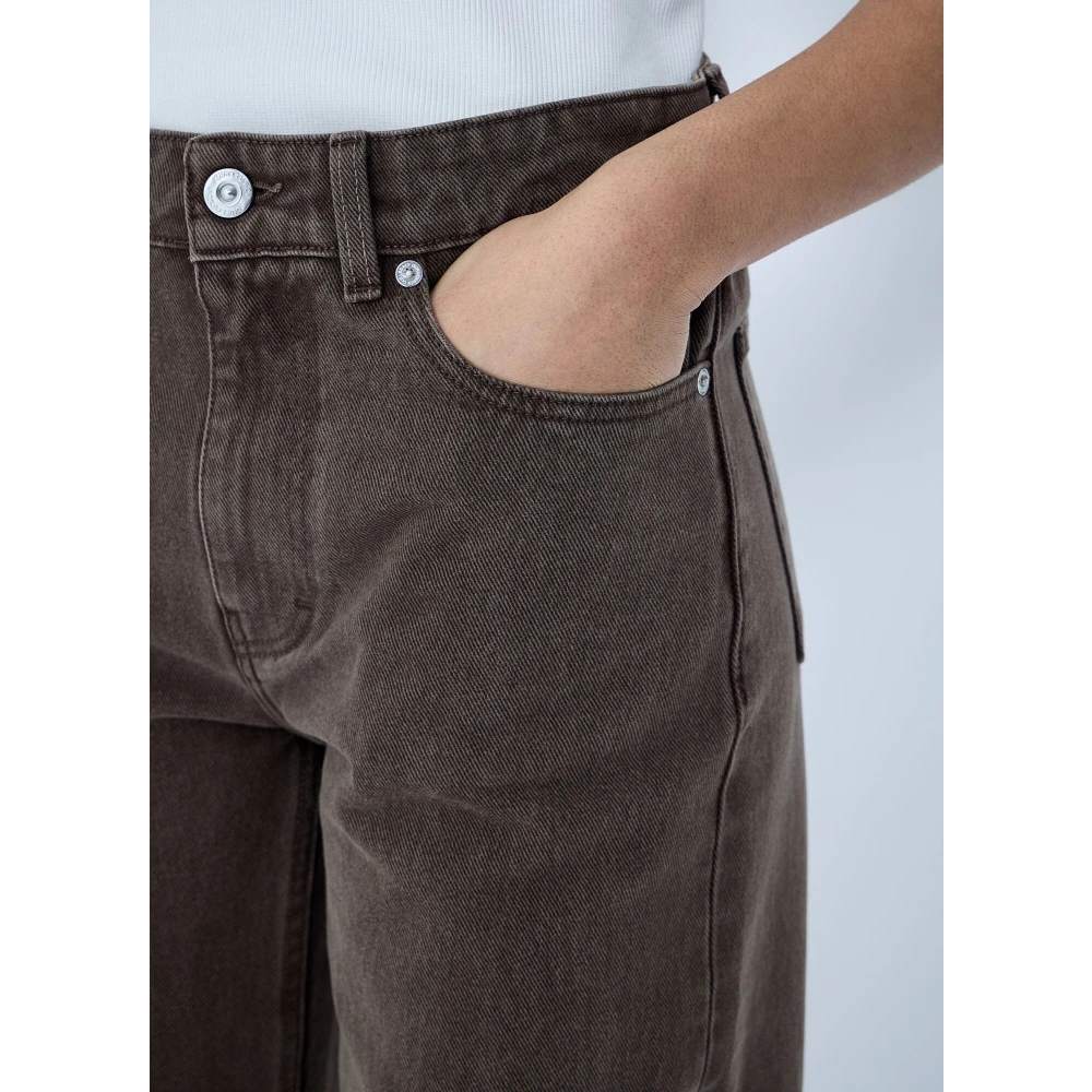 Our Legacy Straight Leg Jeans Brown Dames