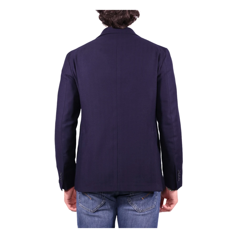 Tagliatore Jassen Blauw Blue Heren