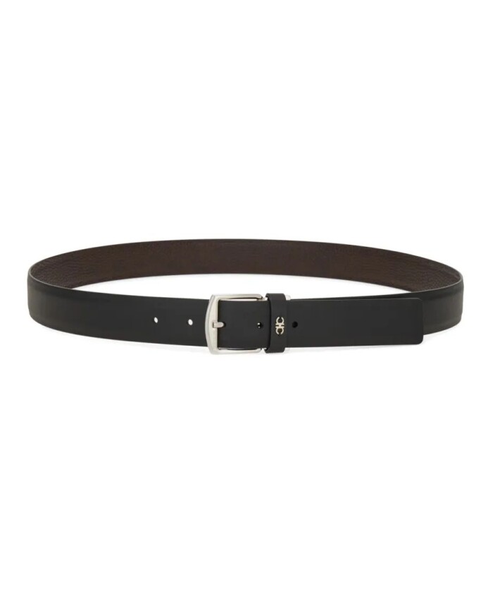 zwart-bruin-omkeerbare-zilveren-gesp-riem