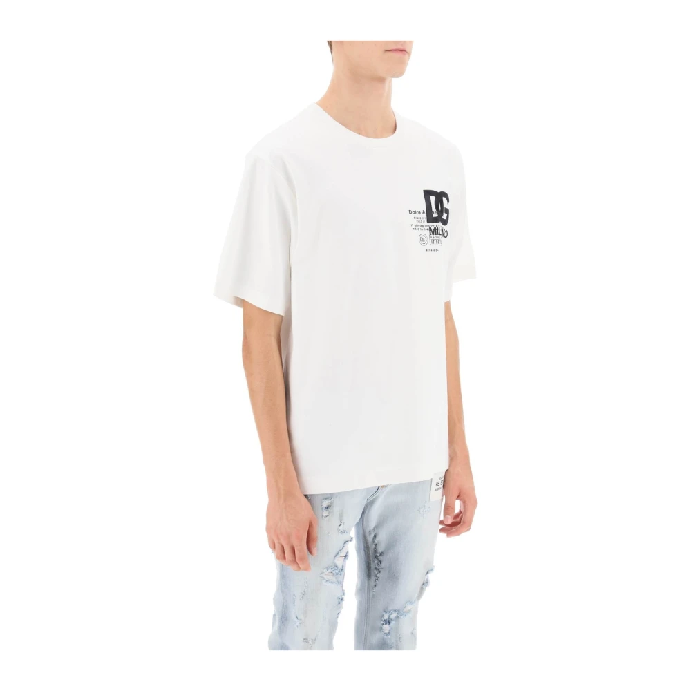 Dolce & Gabbana Klassiek T-Shirt White Heren