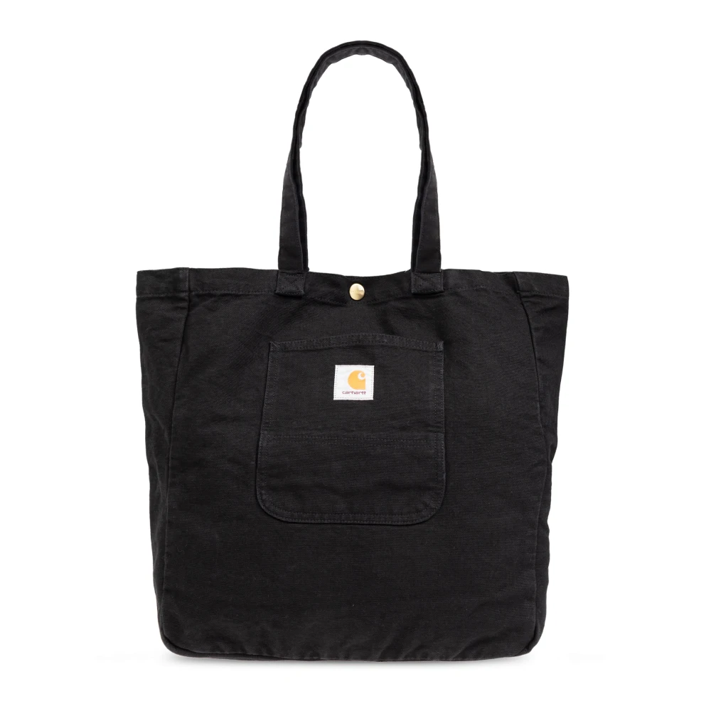 Carhartt WIP Bayfield Katoenen Tote Tas in Zwart Black