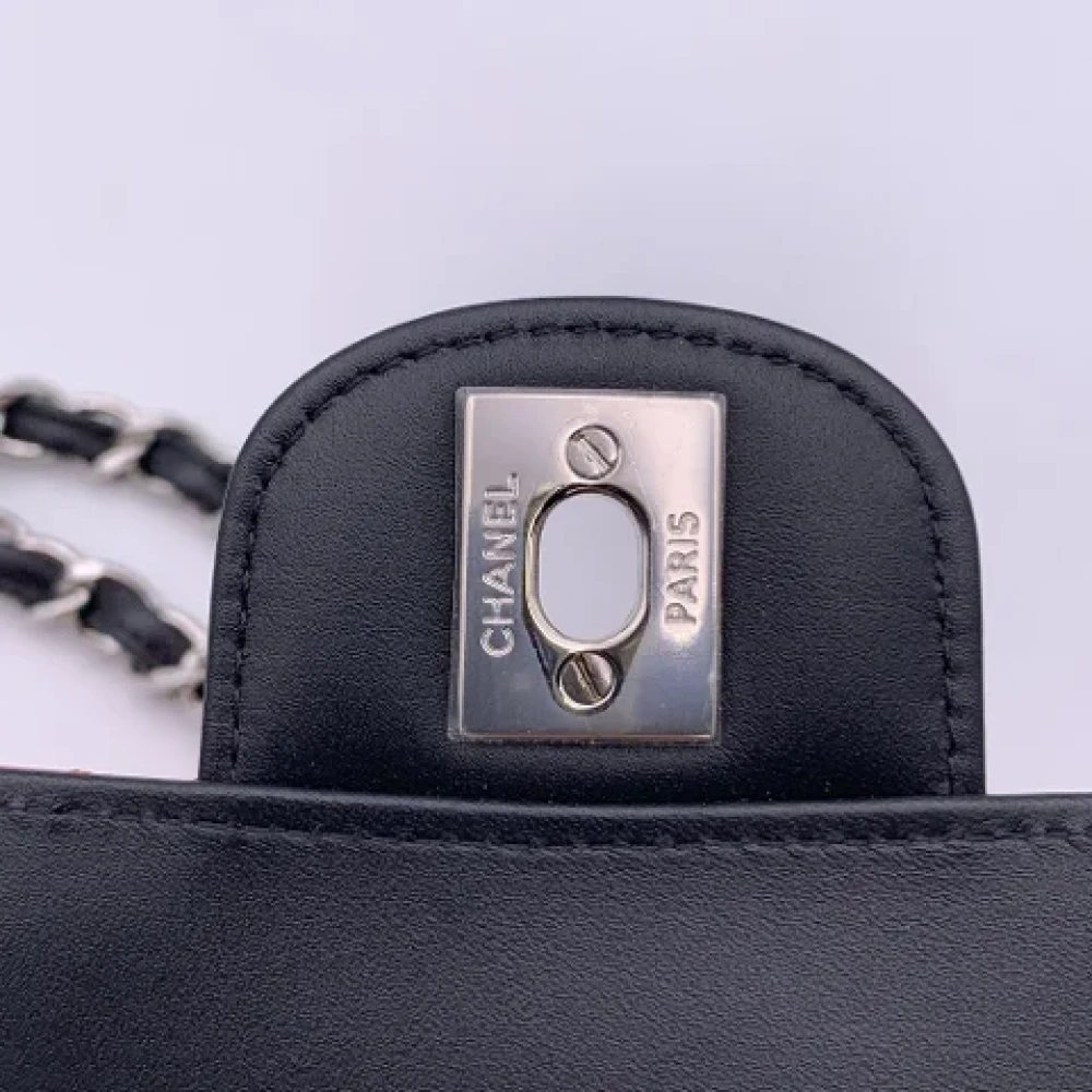 Chanel Vintage Pre-owned Leather chanel-bags Red Dames