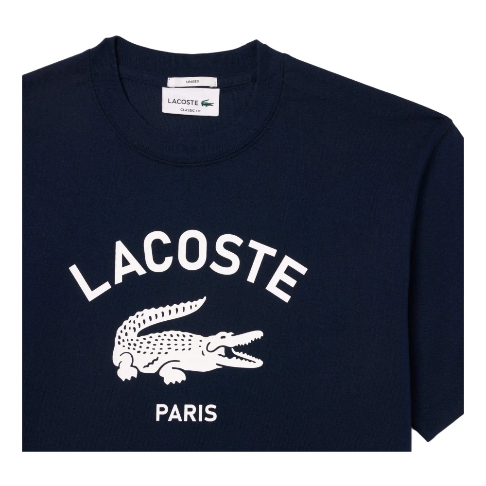 Lacoste T-shirt Blue Heren