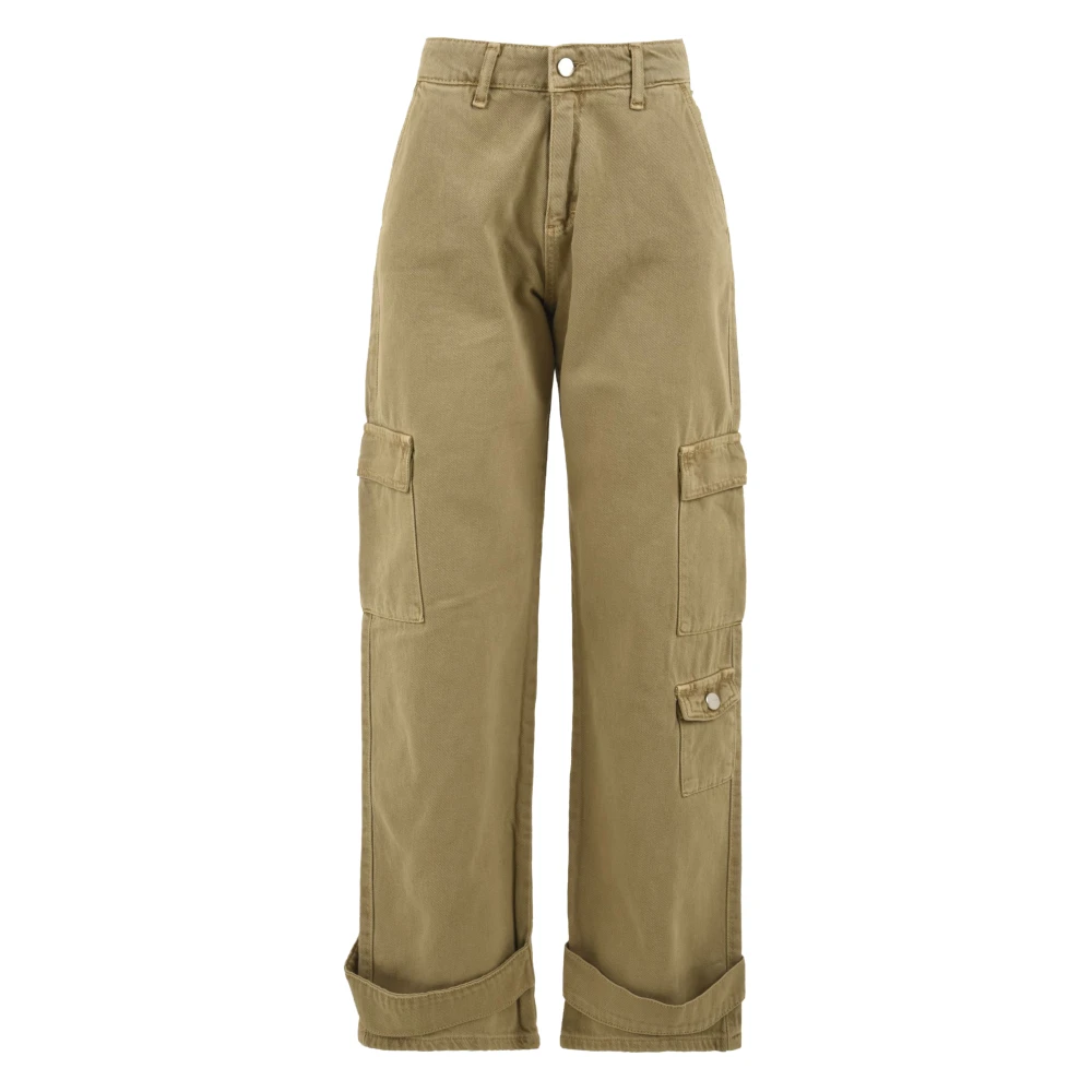 Hinnominate Women's Brown Stylish Trousers