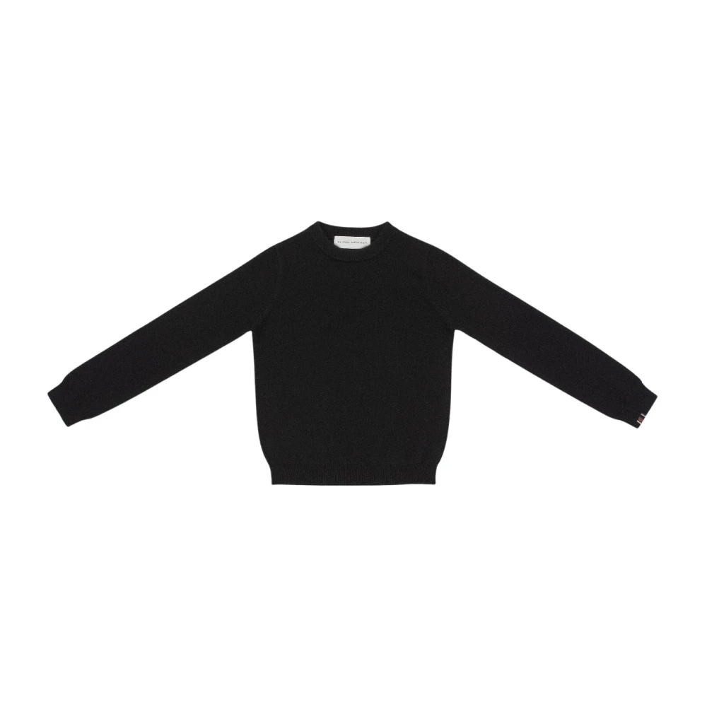 Extreme Cashmere Women's Black N°98 Kid Jumper - Round-Neck Knitwear - One Size - Knitwear
