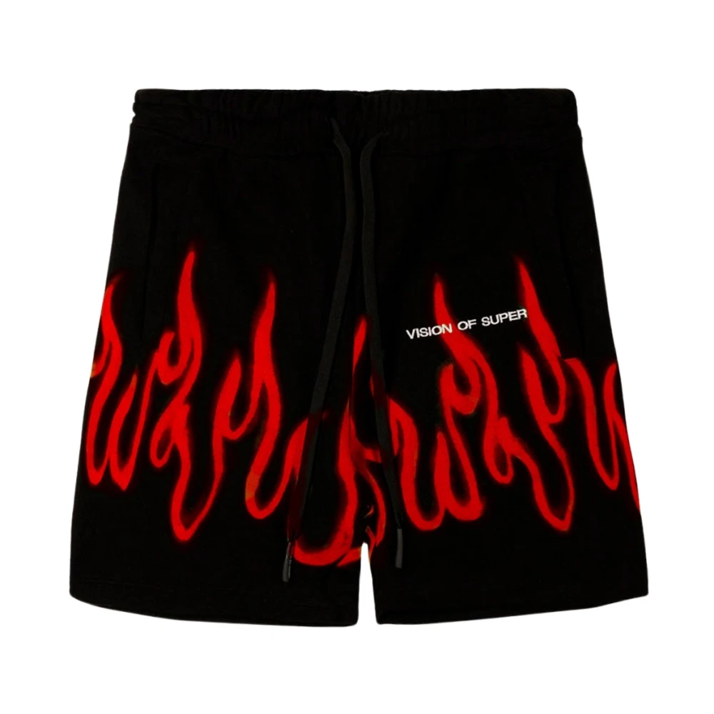 Vision OF Super Katoen Korte Overalls Red Heren