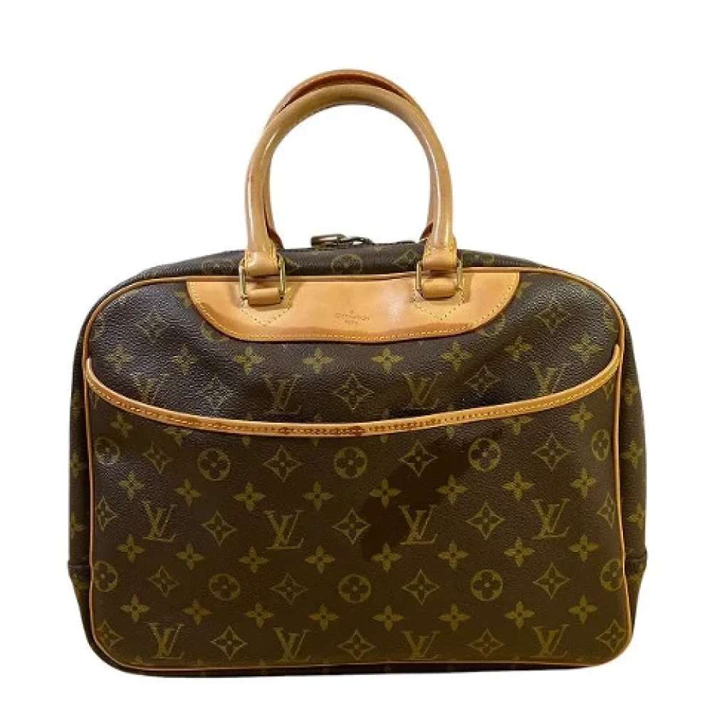 Louis Vuitton Vintage Pre-owned Canvas handbags Brown Dames