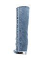 bottes-andy-120mm-bleues-a-bord-effiloche